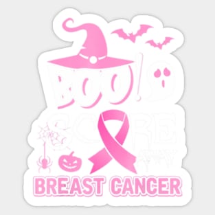 Scare Away Breast Cancer Funny Cancer Awareness Sticker